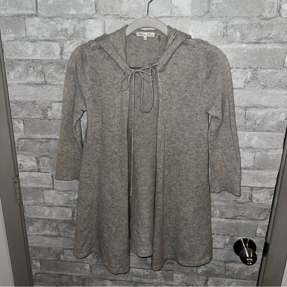 Minnie Rose Sweaters - Minnie rose cashmere hooded cardigan sz XS #F2